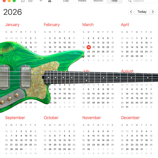 List of Guitar Shows