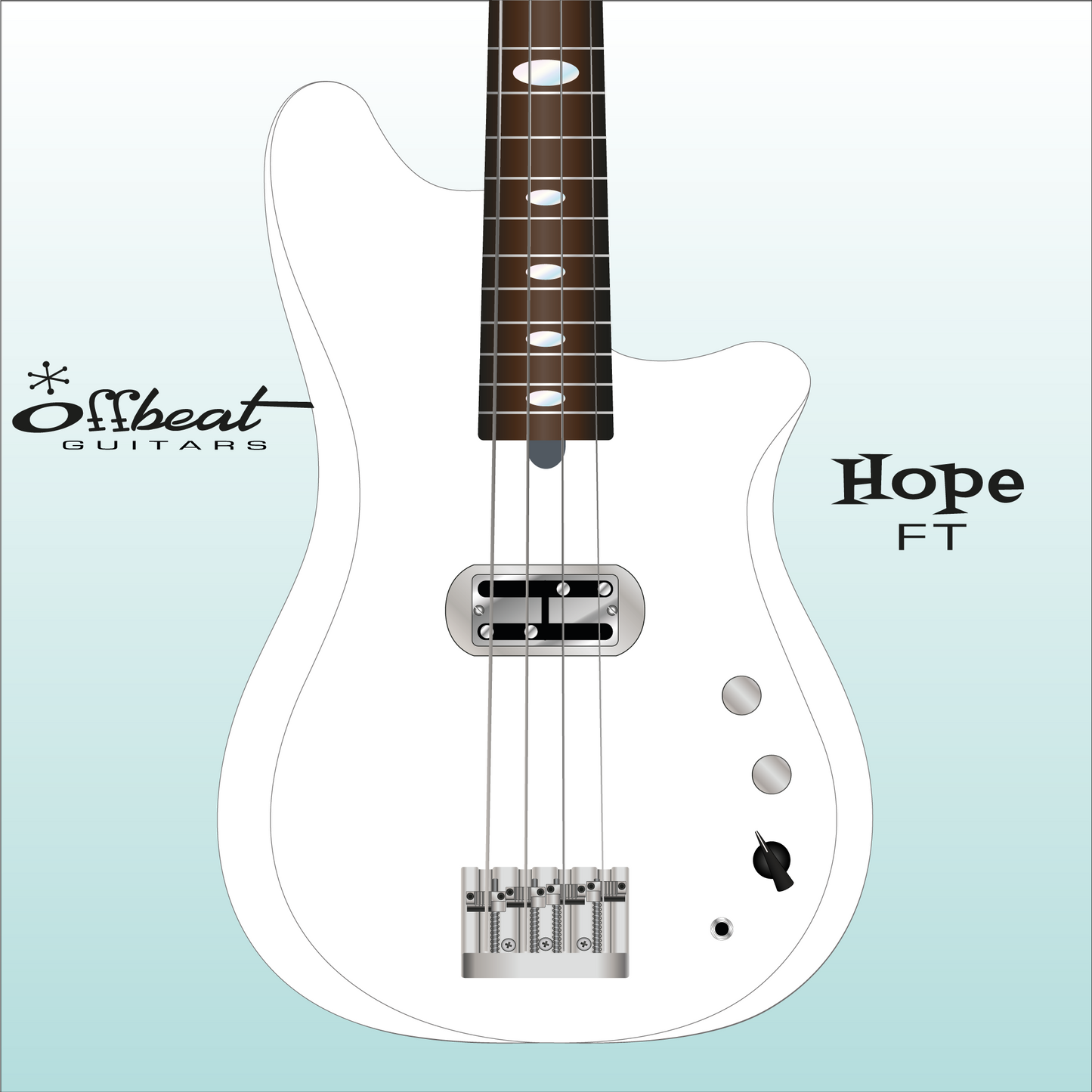 Hope FT 30-Inch Short-Scale Bass with TV Jones Thunder'Mag Pickup and Varitone | $2895 with $500 Deposit to Reserve Build
