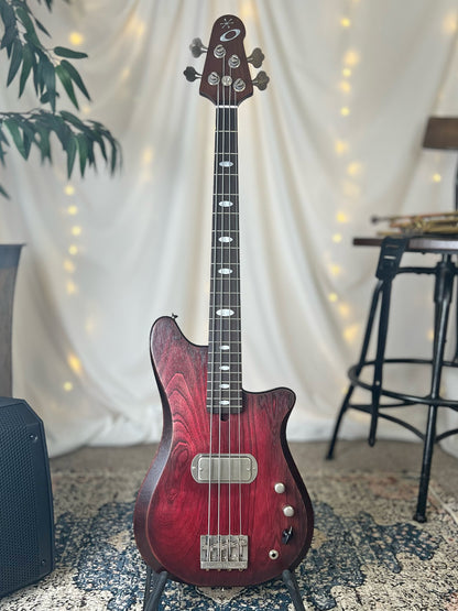 Hope TB 30-Inch Short-Scale Bass with Fralin Custom Big Single T-Bird (Passive) Pickup and V-T-Varitone (Passive) Electronics