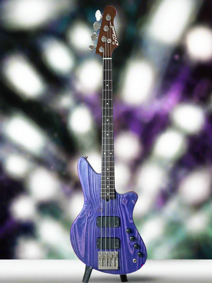 Jax 4 32-Inch Medium-Scale Bass in Jelly with EMG TBPCSX/TBPAX (Active) Pickups and V/V/BTS (Active) Electronics