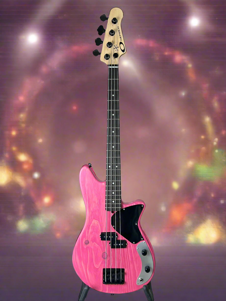 Pink electric bass outlet