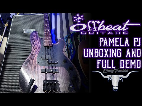 Pamela PJ 34-Inch Long Scale Bass with EMG Geezer Bulter PJ Pickup Set Demo