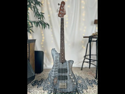 Jackie-O TB2 30-Inch Short-Scale Bass with EMG TBJAX (Active) PIckups and EMG V/V/T/EXB (Active) Electronics - Sound Samples