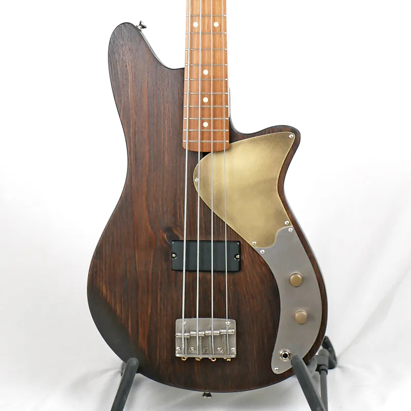 Shelby SB 30" Short-Scale Bass in Espresso on Textured Pine with Nordstrand FD3 Passive Pickup