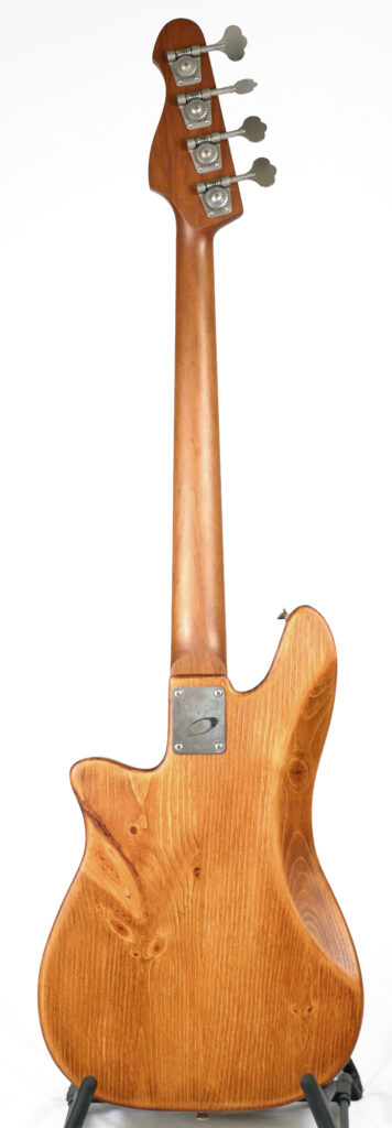 Roxie 51P 30" Short-Scale Bass in Butterscotch Candy on Textured Pine